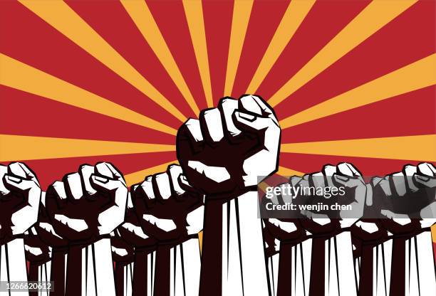 protest,fist, hand,revolution,